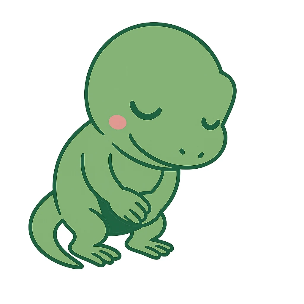 おじぎするヤモリ